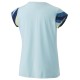 Women's T-shirt Yonex AO Crew Neck T-Shirt - cyan Women's T-shirt Yonex AO Crew Neck T-Shirt - cyan