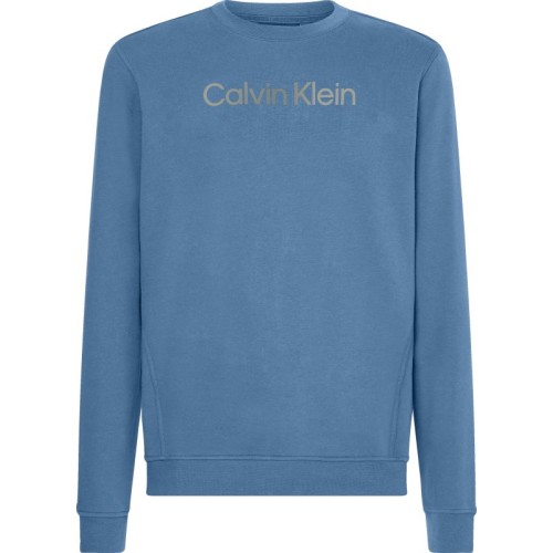 Men's Jumper Calvin Klein PW Pullover - copen blue Men's Jumper Calvin Klein PW Pullover - copen blue