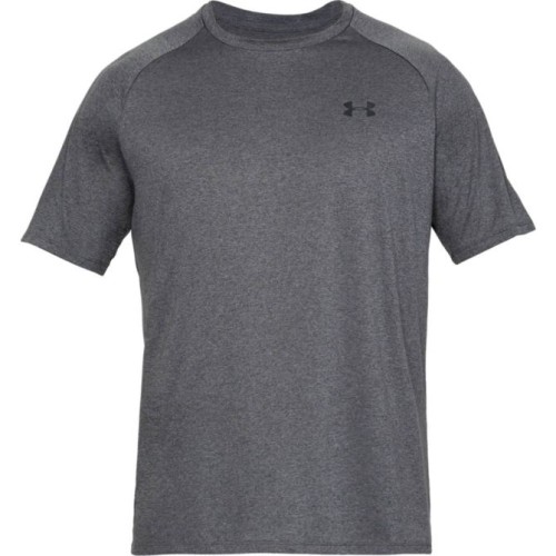 Men's T-shirt Under Armour Tech SS Tee 2.0 - carbon heather/black