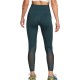Women's leggings Nike One Dri-Fit Mid-Rise 7/8 Tight - deep jungle/white