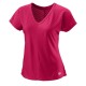 Women's T-shirt Wilson Training V-Neck II - love potion