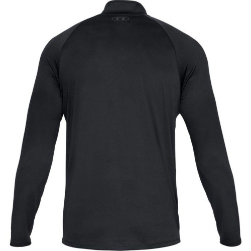 Men's long sleeve T-shirt Under Armour UA Tech 2.0 1/2 Zip - black Men's long sleeve T-shirt Under Armour UA Tech 2.0 1/2 Zip - black