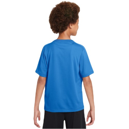 Boys' t-shirt Nike Kids Dri-Fit Multi+ Training Top - light photo blue/white Boys' t-shirt Nike Kids Dri-Fit Multi+ Training Top - light photo blue/white