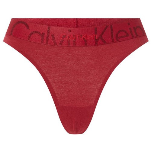 Women's panties Calvin Klein Thong 1P - red carpet