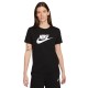 Women's T-shirt Nike Sportswear Essentials T-Shirt - black/white Women's T-shirt Nike Sportswear Essentials T-Shirt - black/white