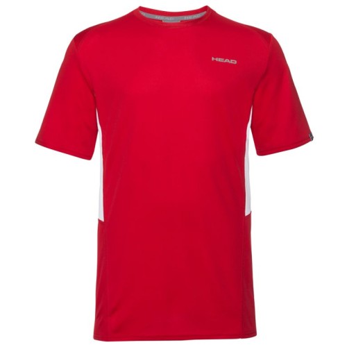 Boys' t-shirt Head Club Tech T-Shirt - red Boys' t-shirt Head Club Tech T-Shirt - red