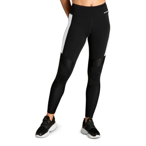 Women's leggings Bj_rn Borg High Waist Block Tig W - black beauty Women's leggings Bj_rn Borg High Waist Block Tig W - black beauty