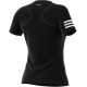 Women's T-shirt Adidas Primegreen Aeroready Club Tee - black/white Women's T-shirt Adidas Primegreen Aeroready Club Tee - black/white