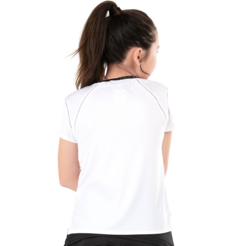 Girls' T-shirt Lucky in Love Paisley In Love Short Sleeve - white Girls' T-shirt Lucky in Love Paisley In Love Short Sleeve - white