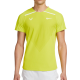 Men's T-shirt Nike Court Dri-Fit Advantage Rafa Top - bright cactus/white