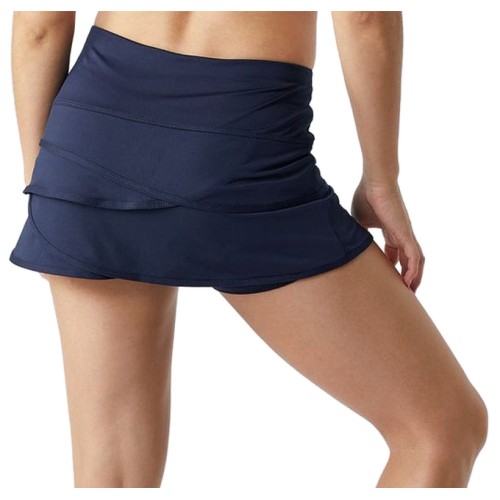 Women's skirt Lucky in Love Core Scallop Skirt - midnight Women's skirt Lucky in Love Core Scallop Skirt - midnight