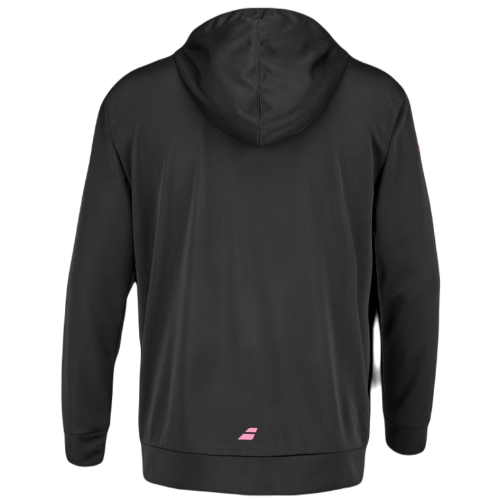 Men's Jumper Babolat Padel Hood Sweat Men - black/black Men's Jumper Babolat Padel Hood Sweat Men - black/black