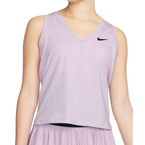 Women's top Nike Court Dri-Fit Victory Tank W - doll/black