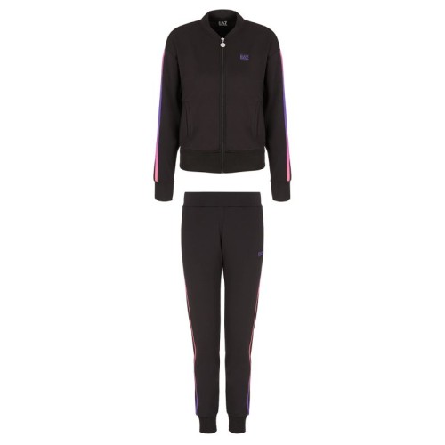 Tracksuit EA7 Woman Jersey Tracksuit - black