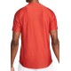 Men's Polo T-shirt Nike Court Dri-Fit Advantage Polo M - cinnabar/cinnabar/white