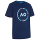 Boys' t-shirt Australian Open Boys T-Shirt Round Logo - navy Boys' t-shirt Australian Open Boys T-Shirt Round Logo - navy