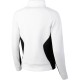 Women's jumper Lotto Squadra W II Jacket - bright white/all black Women's jumper Lotto Squadra W II Jacket - bright white/all black
