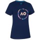 Women's T-shirt Australian Open T-Shirt Round Logo - navy Women's T-shirt Australian Open T-Shirt Round Logo - navy