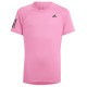 Girls' T-shirt Adidas G Club Tennis Shirt - pulse magenta Girls' T-shirt Adidas G Club Tennis Shirt - pulse magenta