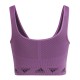 Women's bra Adidas Aeroknit Bra - semi pulse lilac/carbon Women's bra Adidas Aeroknit Bra - semi pulse lilac/carbon
