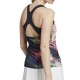 Women's top Adidas Melbourne Tennis Y-Tank Top - multicolor/black Women's top Adidas Melbourne Tennis Y-Tank Top - multicolor/black