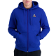 Men's Jumper Le Coq Sportif ESS Full Zip Hoody N°4 SS23 - bleu electro Men's Jumper Le Coq Sportif ESS Full Zip Hoody N°4 SS23 - bleu electro