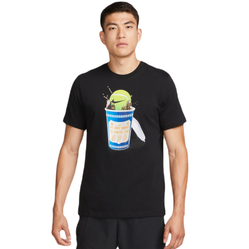 Men's T-shirt Nike Court Tennis T-Shirt - black