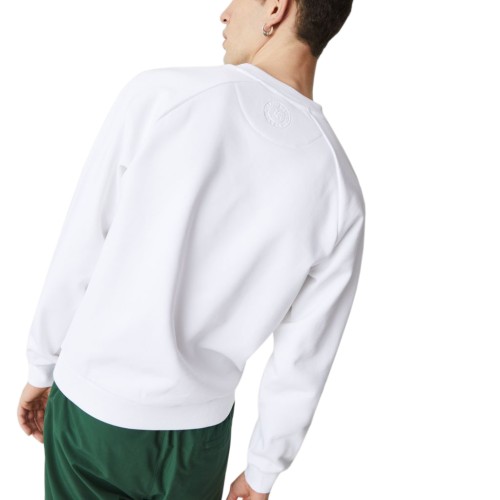 Men's Jumper Lacoste Men's SPORT Sweatshirt - white/blue marine Men's Jumper Lacoste Men's SPORT Sweatshirt - white/blue marine