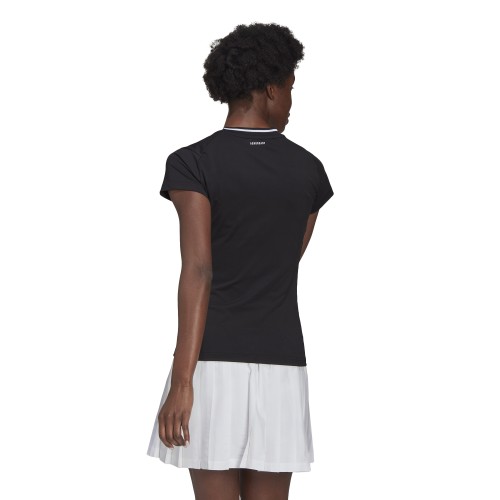 Women's T-shirt Adidas Freelift Tee W - black/white Women's T-shirt Adidas Freelift Tee W - black/white