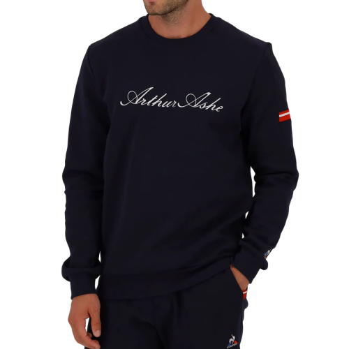 Men's Jumper Le Coq Heritage Crew Sweat No.1 FW22 - sky captain Men's Jumper Le Coq Heritage Crew Sweat No.1 FW22 - sky captain