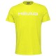 Boys' t-shirt Head Club Ivan T-Shirt JR - yellow Boys' t-shirt Head Club Ivan T-Shirt JR - yellow