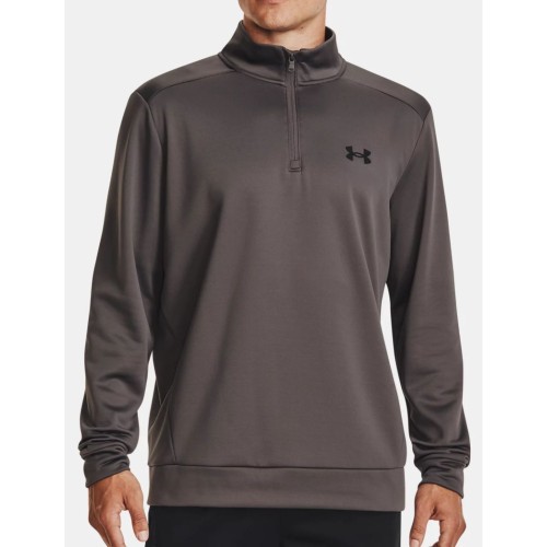 Men's Jumper Under Armour Men's Armour Fleece 1/4 Zip - fresh clay/black Men's Jumper Under Armour Men's Armour Fleece 1/4 Zip - fresh clay/black