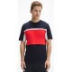 Men's T-shirt Tommy Hilfiger Colorblocked SS Tee - desert sky Men's T-shirt Tommy Hilfiger Colorblocked SS Tee - desert sky