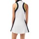 Women's dress Lacoste Sport Roland Garros Edition Sleeveless Dress - white/navy blue Women's dress Lacoste Sport Roland Garros Edition Sleeveless Dress - white/navy blue