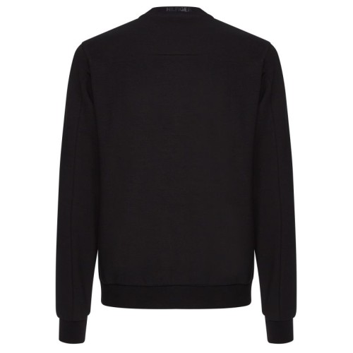 Men's Jumper Tommy Hilfiger Tech Essentials Crew - black Men's Jumper Tommy Hilfiger Tech Essentials Crew - black
