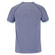 Men's T-shirt Babolat Play Crew Neck Tee Men - white/blue heather