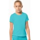 Girls' T-shirt Lucky in Love Core Dynamic High-Low S/S Girls - ocean Girls' T-shirt Lucky in Love Core Dynamic High-Low S/S Girls - ocean