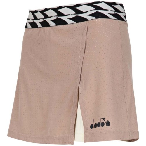 Women's skirt Diadora L. Skirt - mahogany rose/whisper white Women's skirt Diadora L. Skirt - mahogany rose/whisper white