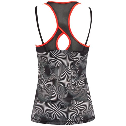 Women's top Lotto Tennis Tech Tank Printed - brilliant white Women's top Lotto Tennis Tech Tank Printed - brilliant white