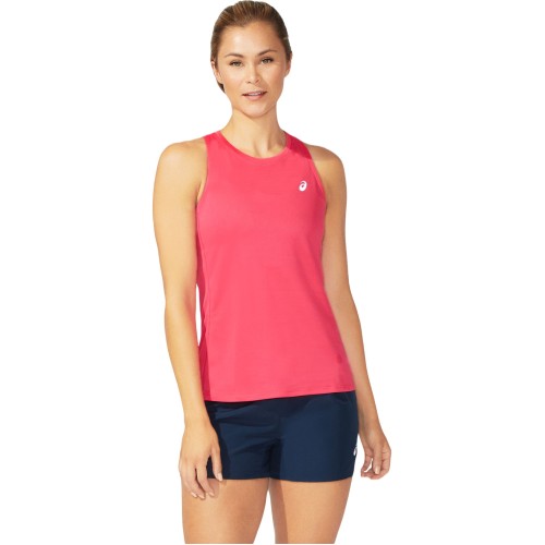 Women's top Asics Core Tank - pixel pink