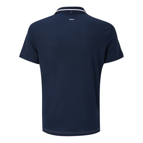 Men's Polo T-shirt Fila Polo Anton M - white/peacoat blue Men's Polo T-shirt Fila Polo Anton M - white/peacoat blue