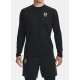 Men's long sleeve T-shirt Under Armour Men's UA ArmourPrint Long Sleeve - black/halo gray