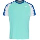 Men's T-shirt Head Topspin T-Shirt - turquoise/print vision