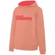 Boys' jumper Wilson Youth Script Cotton PO Hoody - papaya Boys' jumper Wilson Youth Script Cotton PO Hoody - papaya