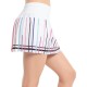 Women's skirt Lucky in Love Prep It Up Long Down The Line Skirt - white