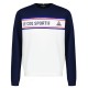 Boys' jumper Le Coq Sportif TRI Crew Sweat N°1 SS23 - bleu nuit/new optical white