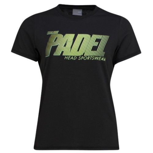 Women's T-shirt Head Padel SPW T-shirt W - black