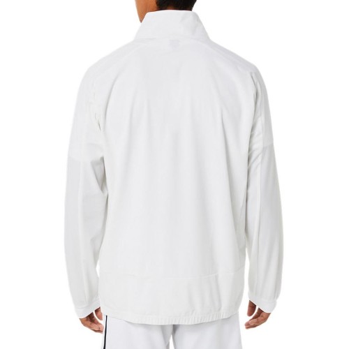 Men's Jumper Asics Men Match Jacket - brilliant white Men's Jumper Asics Men Match Jacket - brilliant white