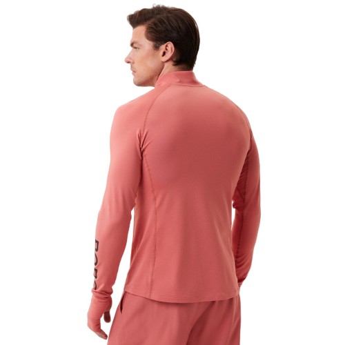 Men's Jumper Bj_rn Borg Borg Midlayer Half Zip - faded rose Men's Jumper Bj_rn Borg Borg Midlayer Half Zip - faded rose