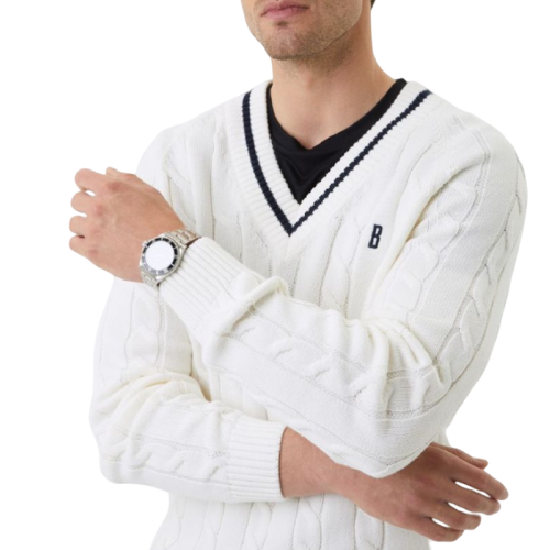 Men's Jumper Bj_rn Borg Ace Jumper - egret Men's Jumper Bj_rn Borg Ace Jumper - egret